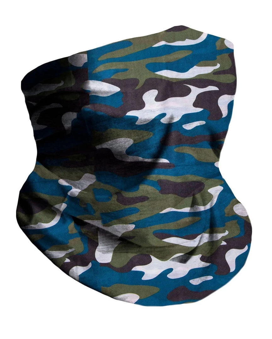 INTO THE AM Blue Camo Seamless Mask Bandana 3 INTO THE AM Blue Camo Seamless Mask Bandana
