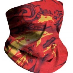 INTO THE AM Masks & Bandanas Inferno Marble Seamless Mask Bandana