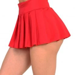 Body Language Clothing See U After Class Pleated Mini Skirt