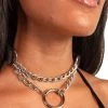 Funkplus Inc. Show Up & Show Out O-Ring Chain Choker Accessories