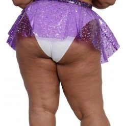 OhYes Sky Full Of Stars PVC Mini Skirt Clothing