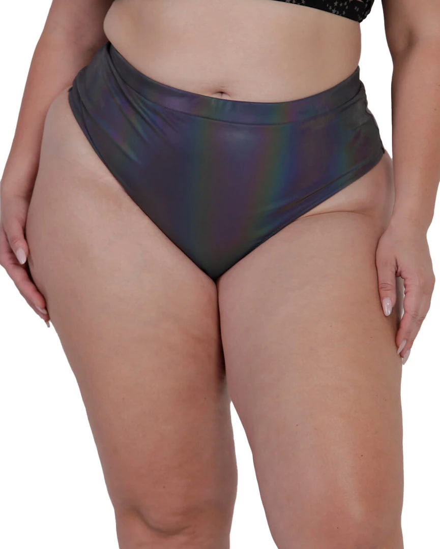 Dippin Daisies Clothing Sleepwalker Reflective High-Cut Bottoms 9 Dippin Daisies Clothing Sleepwalker Reflective High-Cut Bottoms