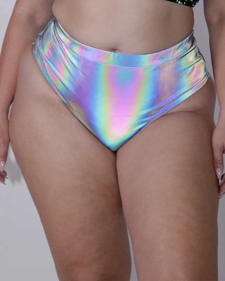 Dippin Daisies Clothing Sleepwalker Reflective High-Cut Bottoms 8 Dippin Daisies Clothing Sleepwalker Reflective High-Cut Bottoms