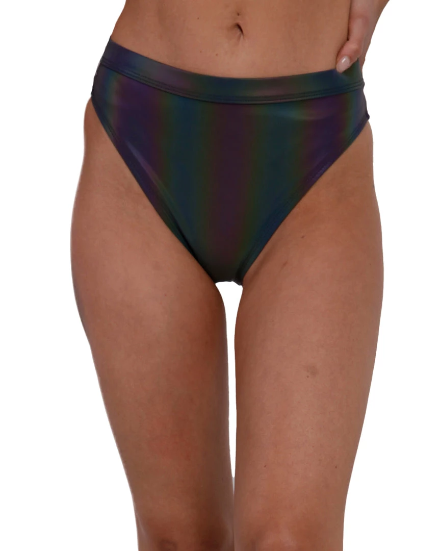 Dippin Daisies Clothing Sleepwalker Reflective High-Cut Bottoms 4 Dippin Daisies Clothing Sleepwalker Reflective High-Cut Bottoms