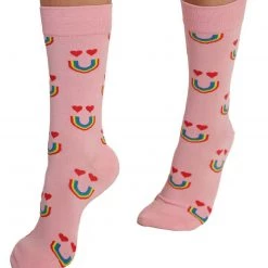Ana Accessories Smile Dealer Rainbow Socks