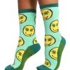 JY Designs And Creations Smile If You're High Socks Accessories