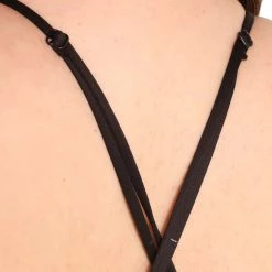 Day G Smokin' Hot Deep V Harness Bodysuit Clothing