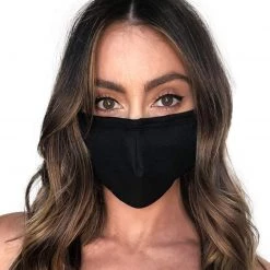 INTO THE AM Masks & Bandanas Solid Color Face Mask