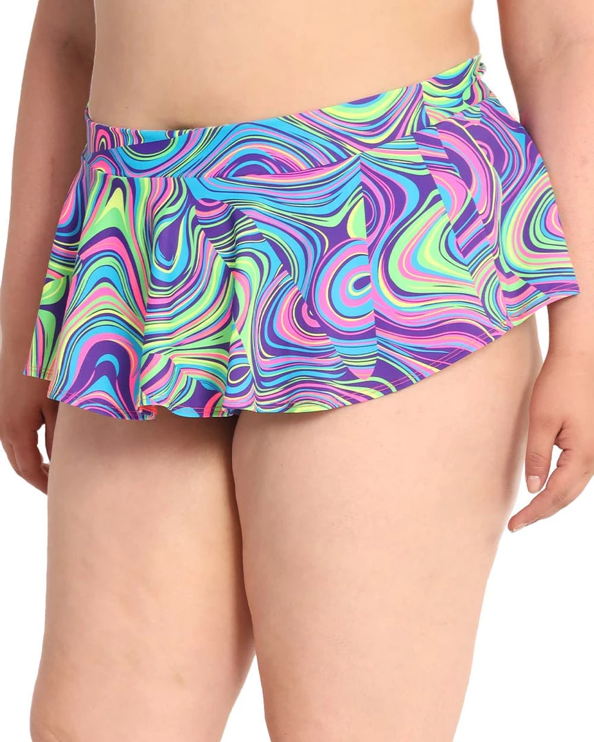 Dippin Daisies Sooo Trippy Skater Skirt Clothing 9 Dippin Daisies Sooo Trippy Skater Skirt Clothing