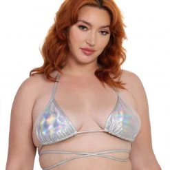 Day G Space Date Holo Wrap Around Bikini Top Tops 16 Day G Space Date Holo Wrap Around Bikini Top Tops