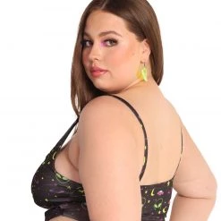 Cherry Mellow, Inc. Clothing Space Frenzy Crop Top