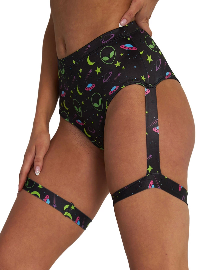 Cherry Mellow, Inc. Space Frenzy Harness Bottoms 6 Cherry Mellow, Inc. Space Frenzy Harness Bottoms