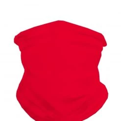 INTO THE AM Cherry Red Seamless Mask Bandana