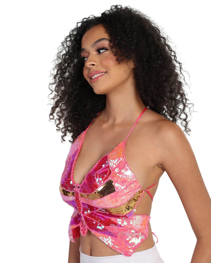 Western Fashion Tops Sparkle From Within Butterfly Sequin Top 12 Western Fashion Tops Sparkle From Within Butterfly Sequin Top
