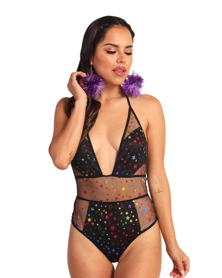 OhYes New Arrivals Star Bright Mesh Bodysuit 3 OhYes New Arrivals Star Bright Mesh Bodysuit