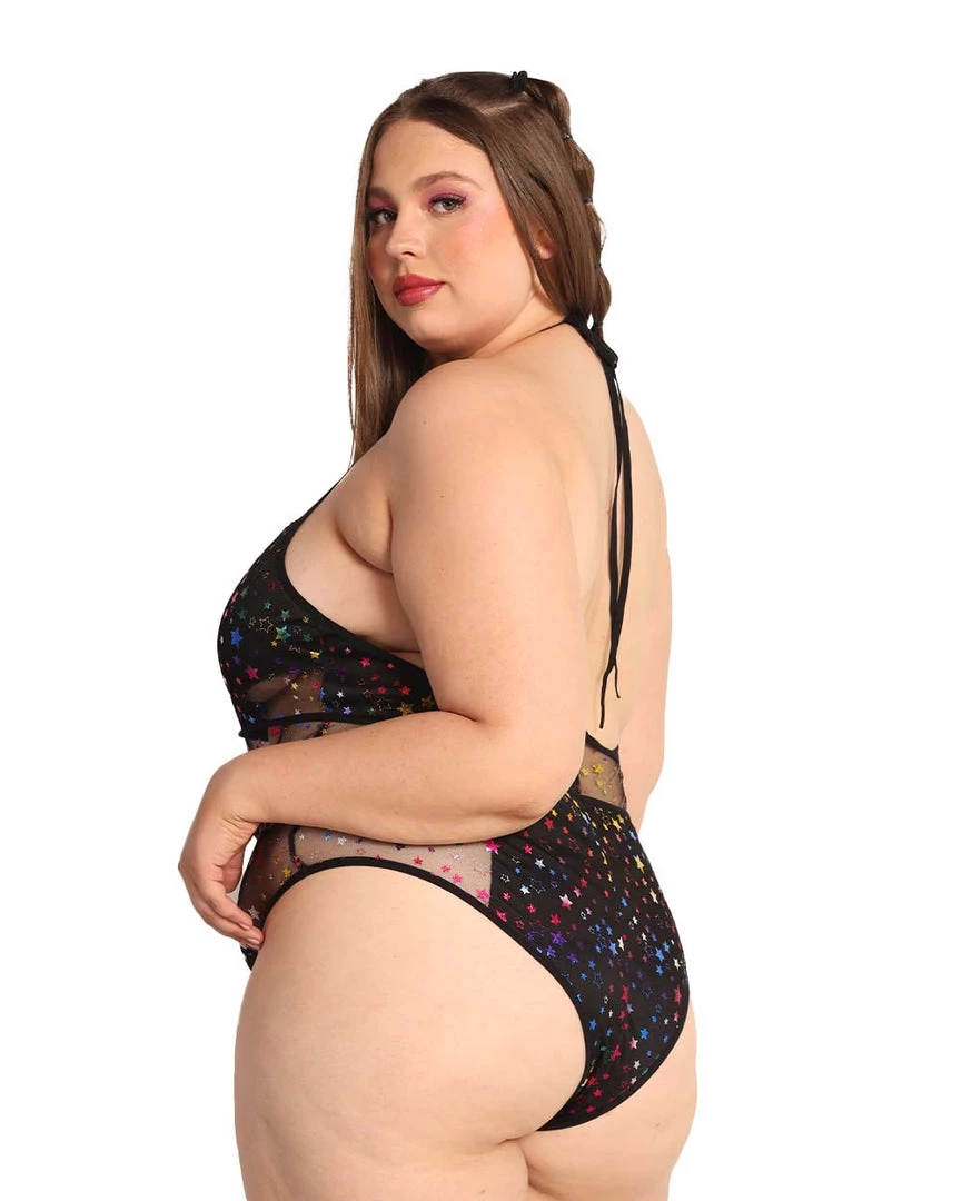 OhYes New Arrivals Star Bright Mesh Bodysuit 12 OhYes New Arrivals Star Bright Mesh Bodysuit