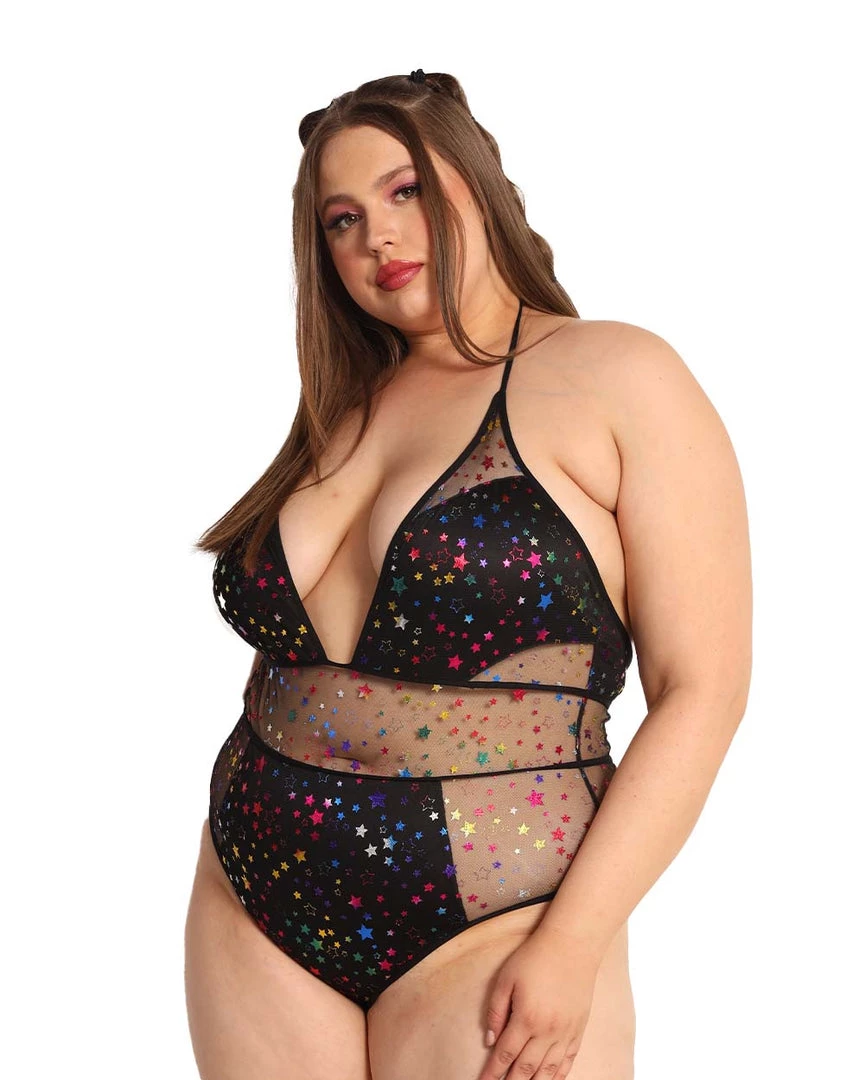OhYes New Arrivals Star Bright Mesh Bodysuit 11 OhYes New Arrivals Star Bright Mesh Bodysuit