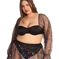 OhYes New Arrivals Star Bright Mesh Top