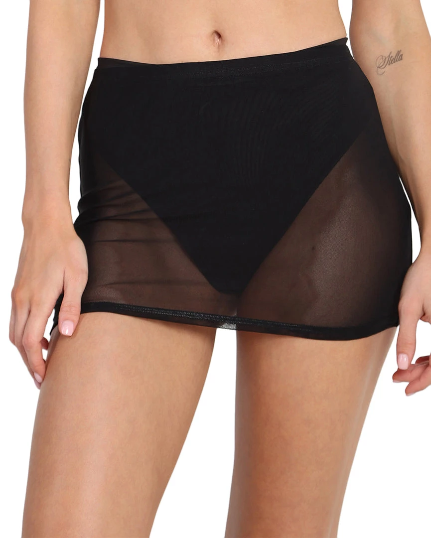 OhYes Bottoms Star Of The Day Rhinestone Mesh Skirt 5 OhYes Bottoms Star Of The Day Rhinestone Mesh Skirt