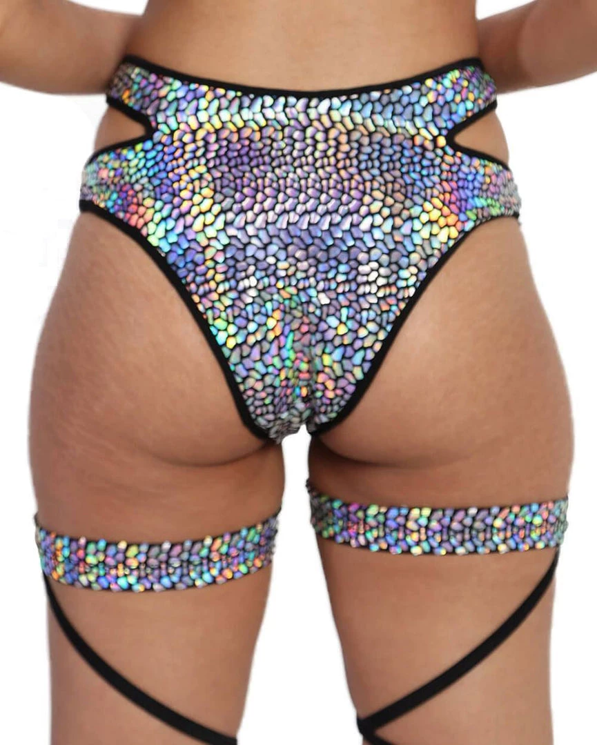 Roma Stargazer Cutout Shorts Bottoms 4 Roma Stargazer Cutout Shorts Bottoms