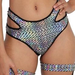 Roma Stargazer Cutout Shorts Bottoms