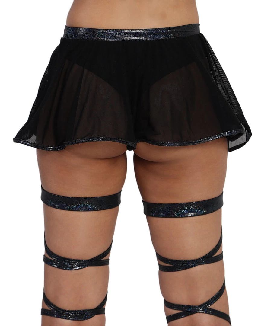 Bottoms Roma Stargazer Mesh Skirt 13 Bottoms Roma Stargazer Mesh Skirt