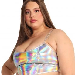 OhYes Stargirl Holo Corset Top Clothing 22 OhYes Stargirl Holo Corset Top Clothing