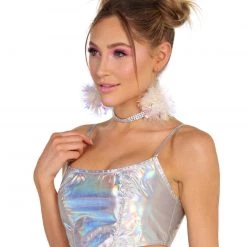 OhYes Stargirl Holo Corset Top Clothing 16 OhYes Stargirl Holo Corset Top Clothing