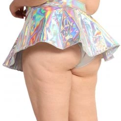 OhYes Stargirl Holo Skater Skirt Clothing