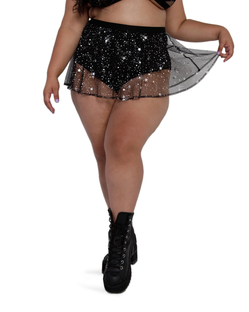 OhYes New Arrivals Starlight Lover Flowy Mesh Mini Skirt 16 OhYes New Arrivals Starlight Lover Flowy Mesh Mini Skirt