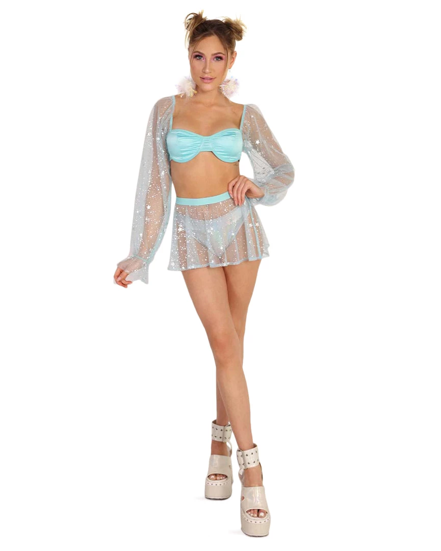 OhYes Starlight Lover Mesh Crop Top 6 OhYes Starlight Lover Mesh Crop Top