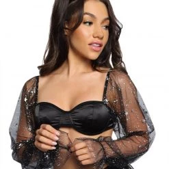 OhYes Starlight Lover Mesh Crop Top 33 OhYes Starlight Lover Mesh Crop Top