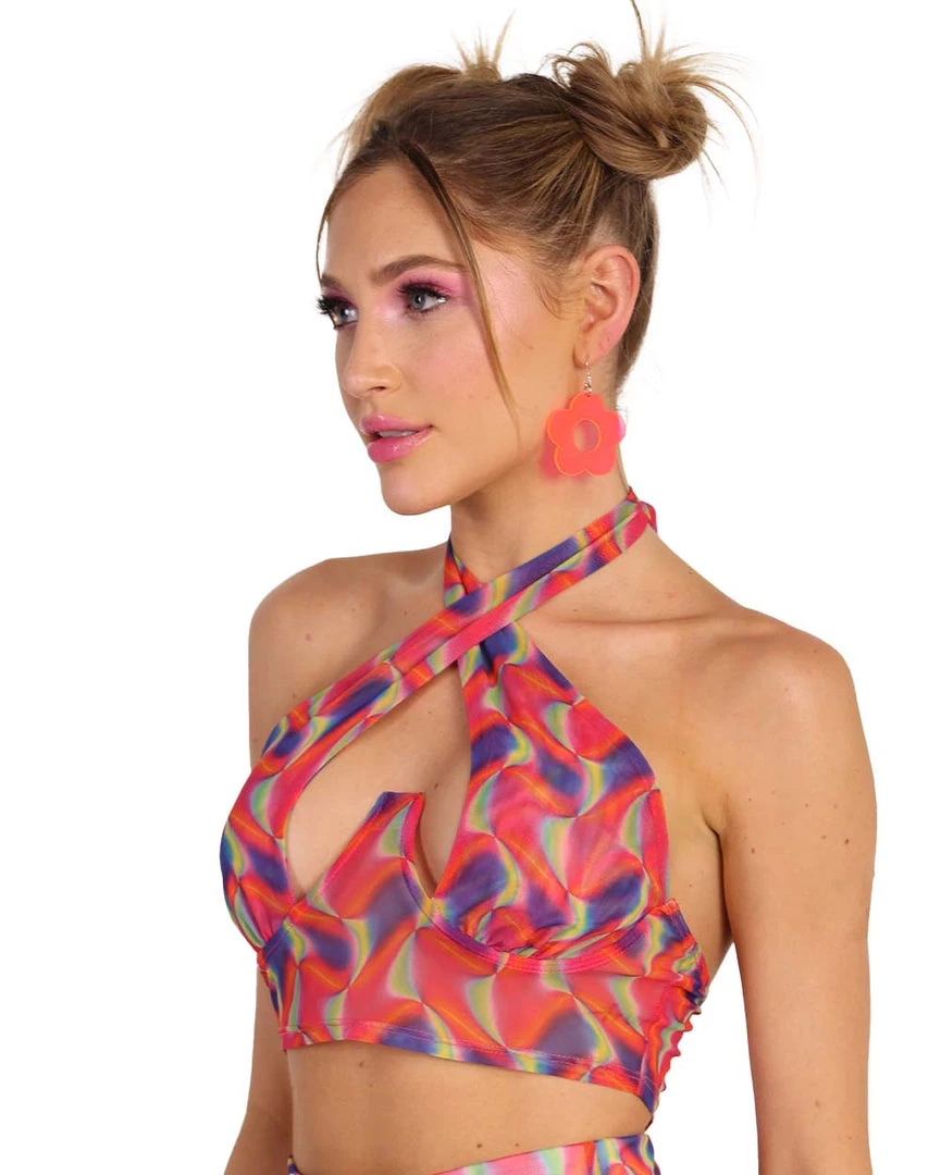 Day G Clothing Sugar High Mesh Corset Halter Top 6 Day G Clothing Sugar High Mesh Corset Halter Top