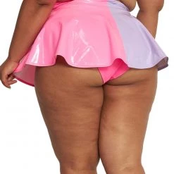OhYes Sugar & Splice Vinyl Skater Skirt Clothing 23 OhYes Sugar & Splice Vinyl Skater Skirt Clothing