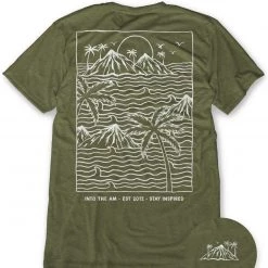 INTO THE AM Summer Islands Tee Tops & Outerwear