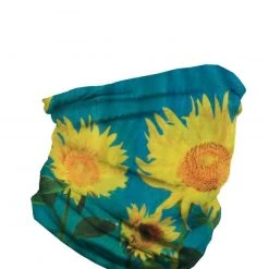 INTO THE AM Masks & Bandanas Sunflower Seamless Mask Bandana