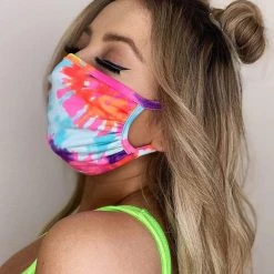 Day G Sunshine Tie Dye Face Mask Masks & Bandanas