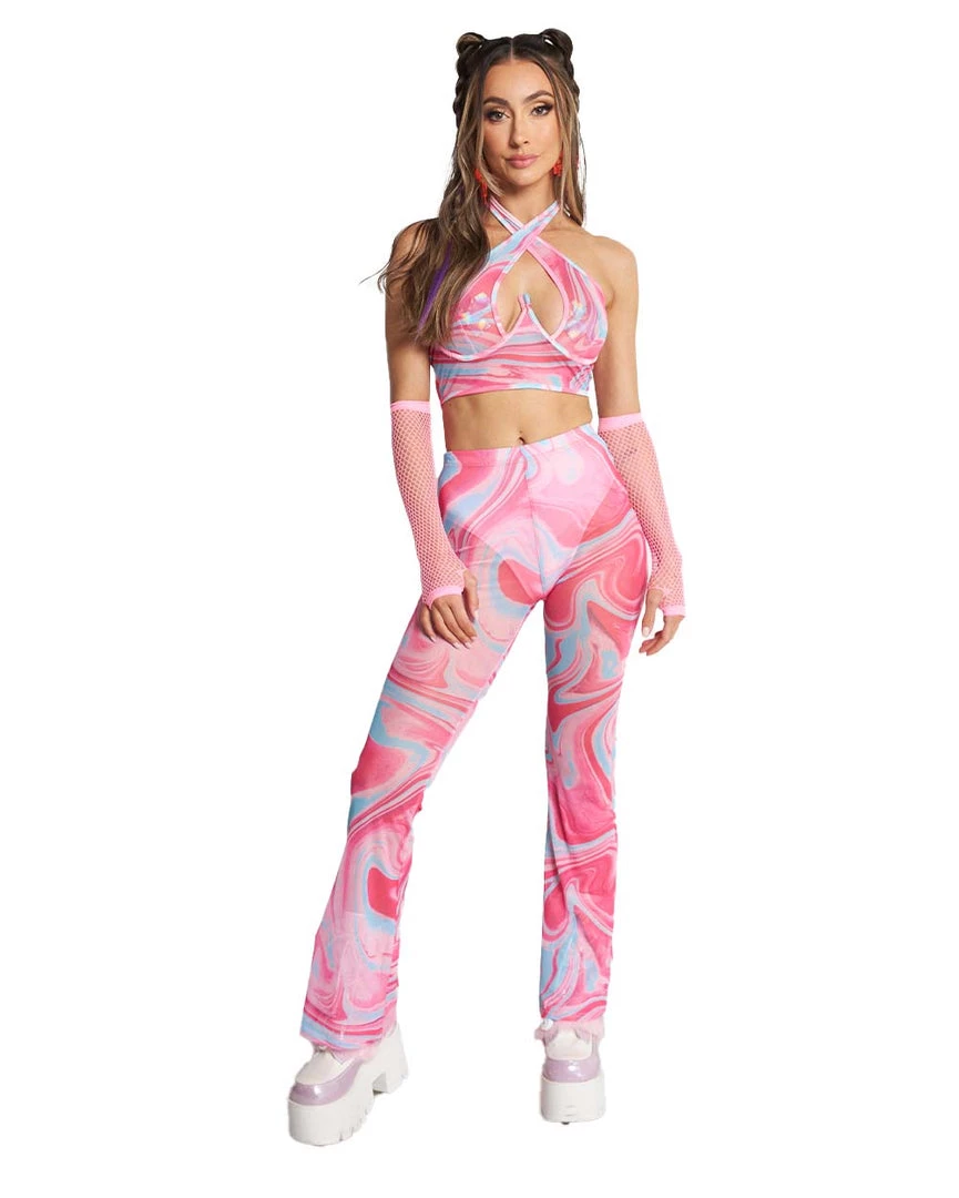 Hot & Delicious Black Bead Sweet Swirlz Mesh Corset Halter Top New Arrivals 5 Hot & Delicious Black Bead Sweet Swirlz Mesh Corset Halter Top New Arrivals