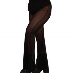 OhYes Sweet Thing High Waist Mesh Bell Bottoms 29 OhYes Sweet Thing High Waist Mesh Bell Bottoms