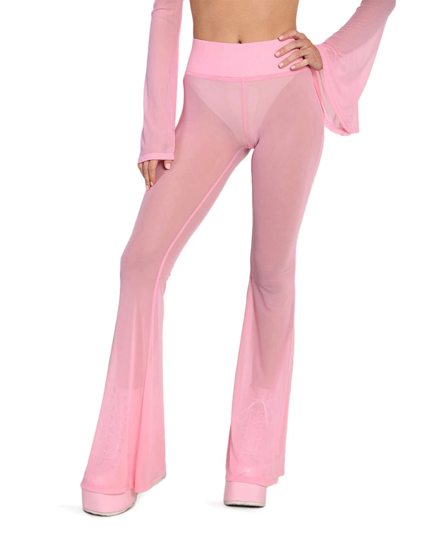 OhYes Sweet Thing High Waist Mesh Bell Bottoms 13 OhYes Sweet Thing High Waist Mesh Bell Bottoms