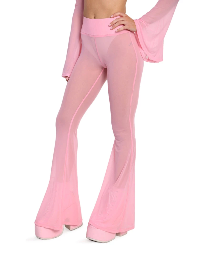 OhYes Sweet Thing High Waist Mesh Bell Bottoms 15 OhYes Sweet Thing High Waist Mesh Bell Bottoms