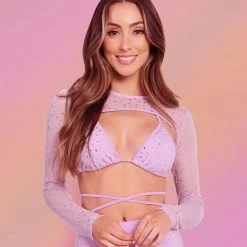 Banjul Tempt Me Stud Ultra Crop Top 41 Banjul Tempt Me Stud Ultra Crop Top