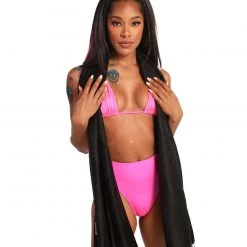 Blue Pacific Fashion Take Flight Black Tassle Pashmina Trending Now