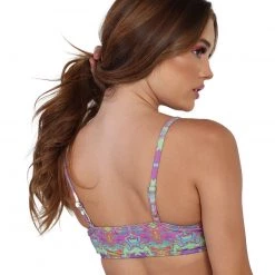 Dippin Daisies Take A Trip Wrap Around Crop Top Tops