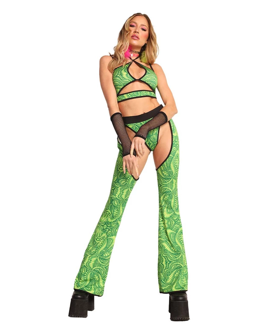 Cherry Mellow, Inc. Techno Inferno Underboob Crop Top 5 Cherry Mellow, Inc. Techno Inferno Underboob Crop Top