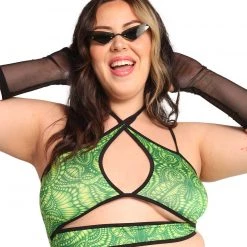 Cherry Mellow, Inc. Techno Inferno Underboob Crop Top 19 Cherry Mellow, Inc. Techno Inferno Underboob Crop Top