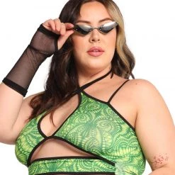 Cherry Mellow, Inc. Techno Inferno Underboob Crop Top 22 Cherry Mellow, Inc. Techno Inferno Underboob Crop Top