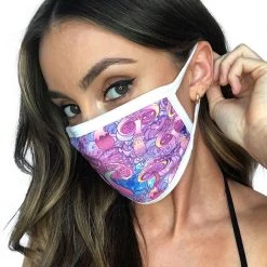 INTO THE AM Masks & Bandanas Trip Buddies Face Mask