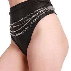 Fame Accessories Trippin' On Bling Layered Belly Chain