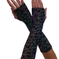 Dippin Daisies Trippy Drip Reflective Fingerless Gloves Dresses & Sets 7 Dippin Daisies Trippy Drip Reflective Fingerless Gloves Dresses & Sets